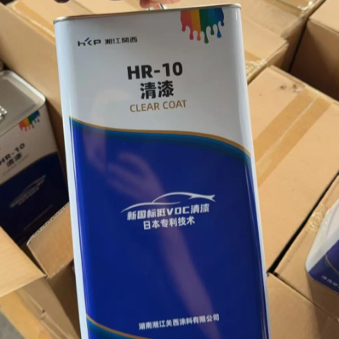 关西HR-10清漆（汽车清漆固化剂原装正品耐黄变干后不失光）汽车漆