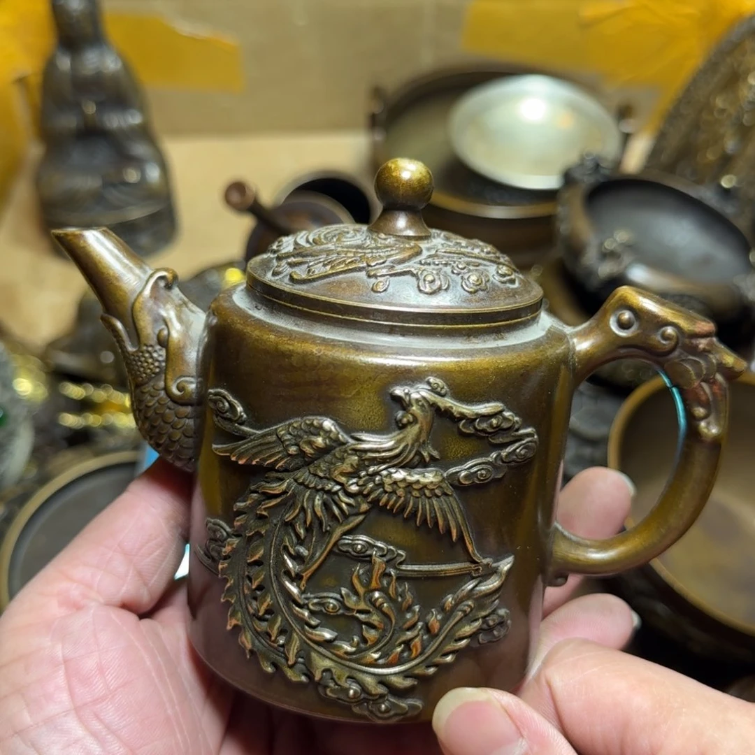 铜器摆件收收藏藏