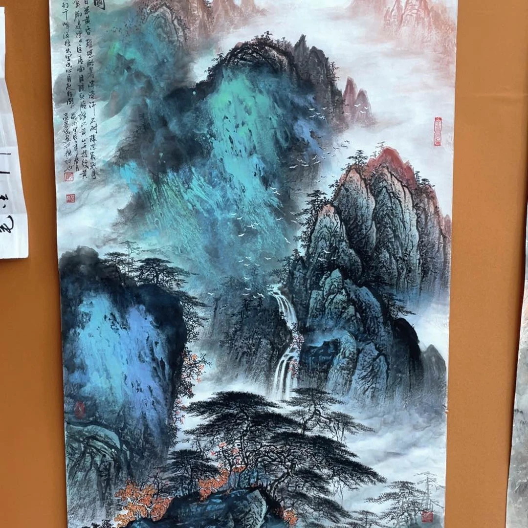 国画资春城老师作品欣赏