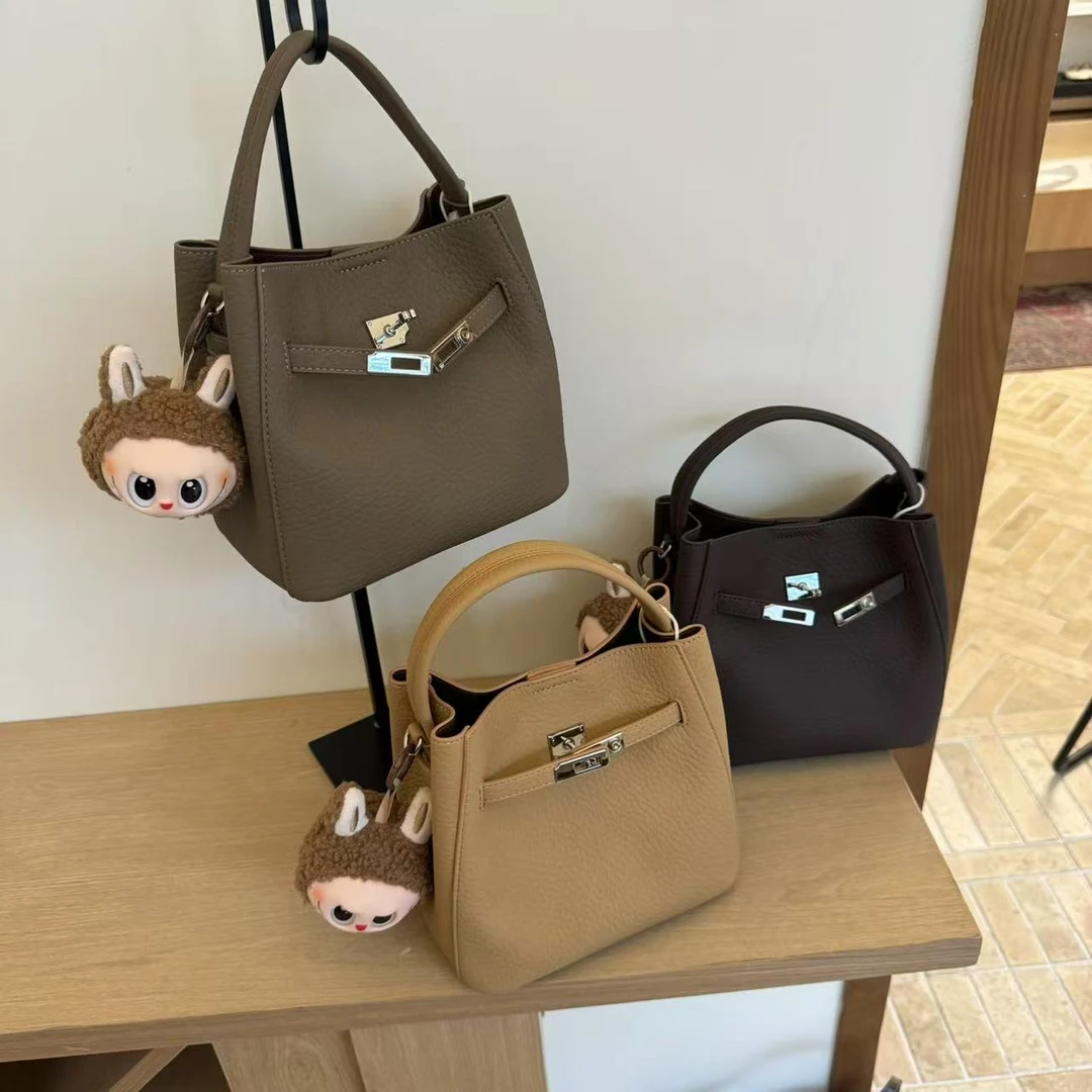 【山下】Le.L时尚通勤风手提水桶包 6127