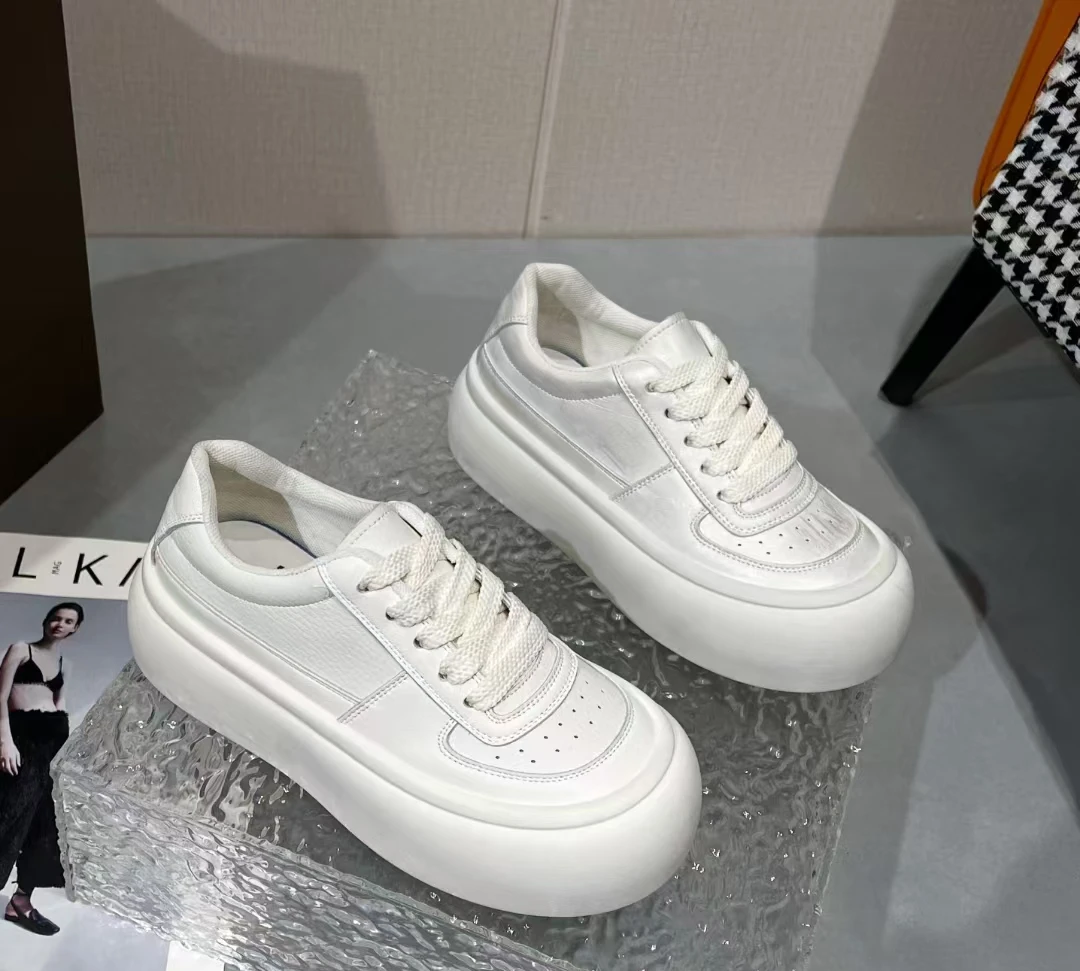 厚底小白鞋女鞋子2025新款爆款春季百搭板鞋女款运动休闲鞋G2325