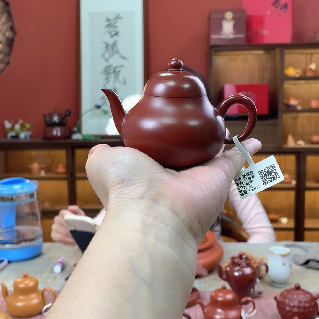 茶壶紫砂潮州全手工手拉壶