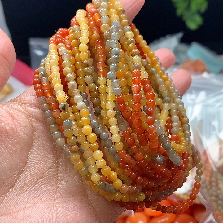 快***生石英质玉未镶嵌颈饰5条