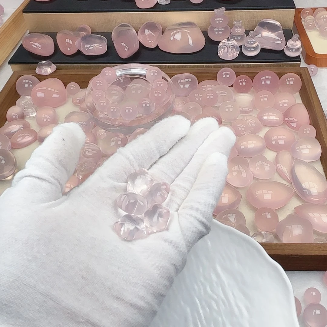 水晶未镶嵌吊坠(不含链)