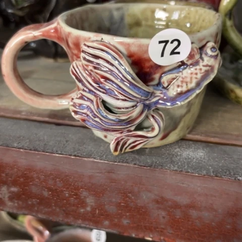 碗纯手工手捏咖啡杯餐具壶承