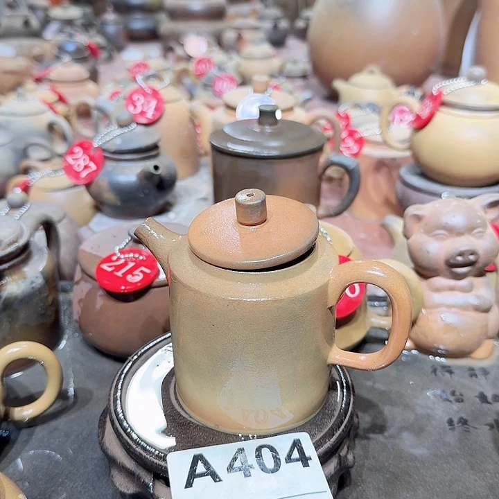 茶壶紫砂坭兴陶柴烧