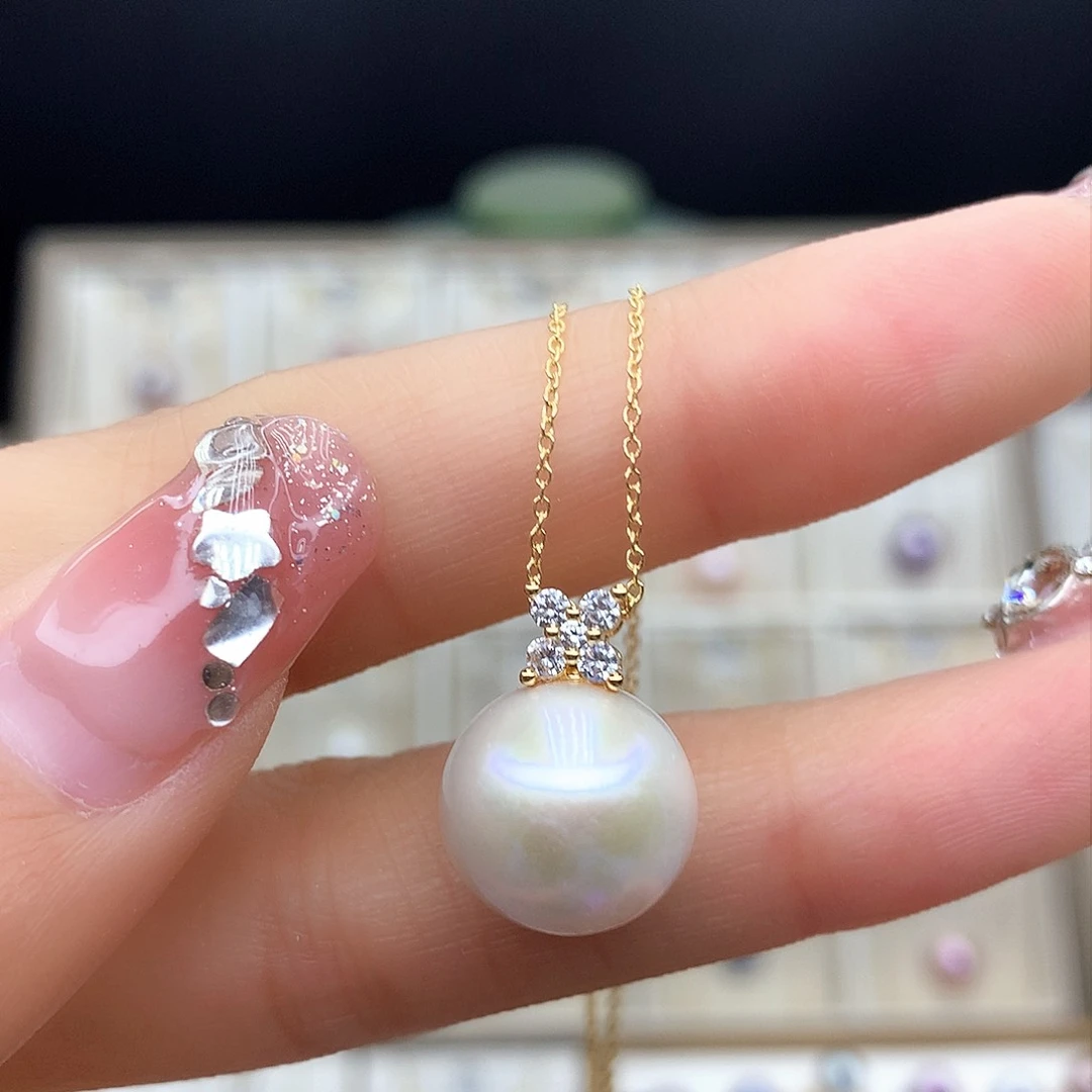 淡水珍珠颈饰合金