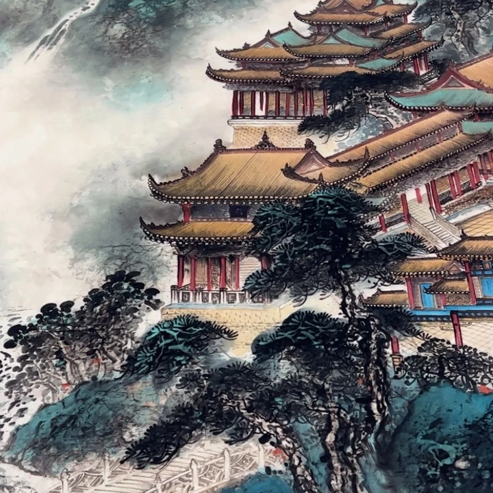 横款臻弘，字画，中堂