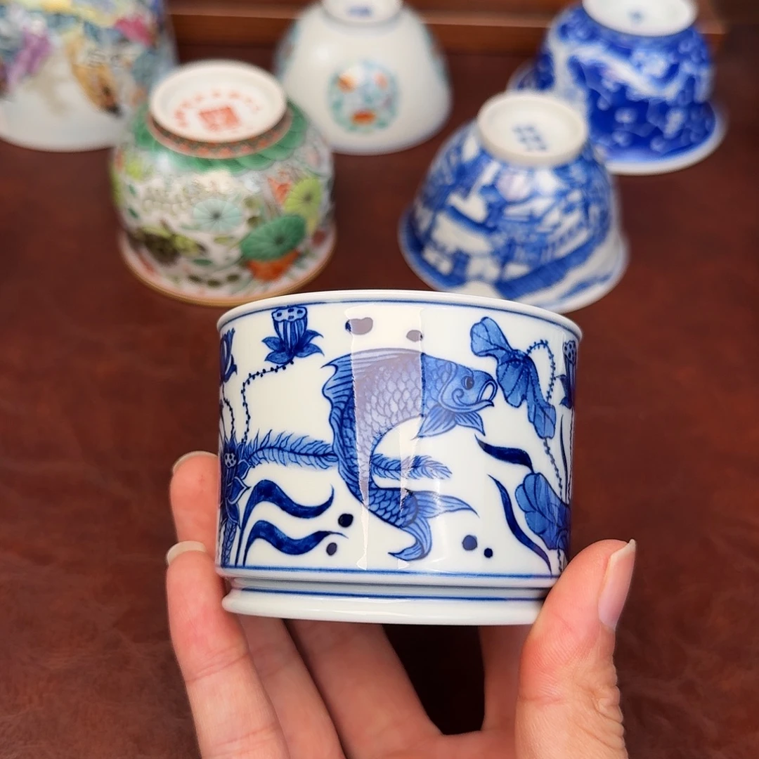 陶现代景德镇全手绘全手工陶瓷