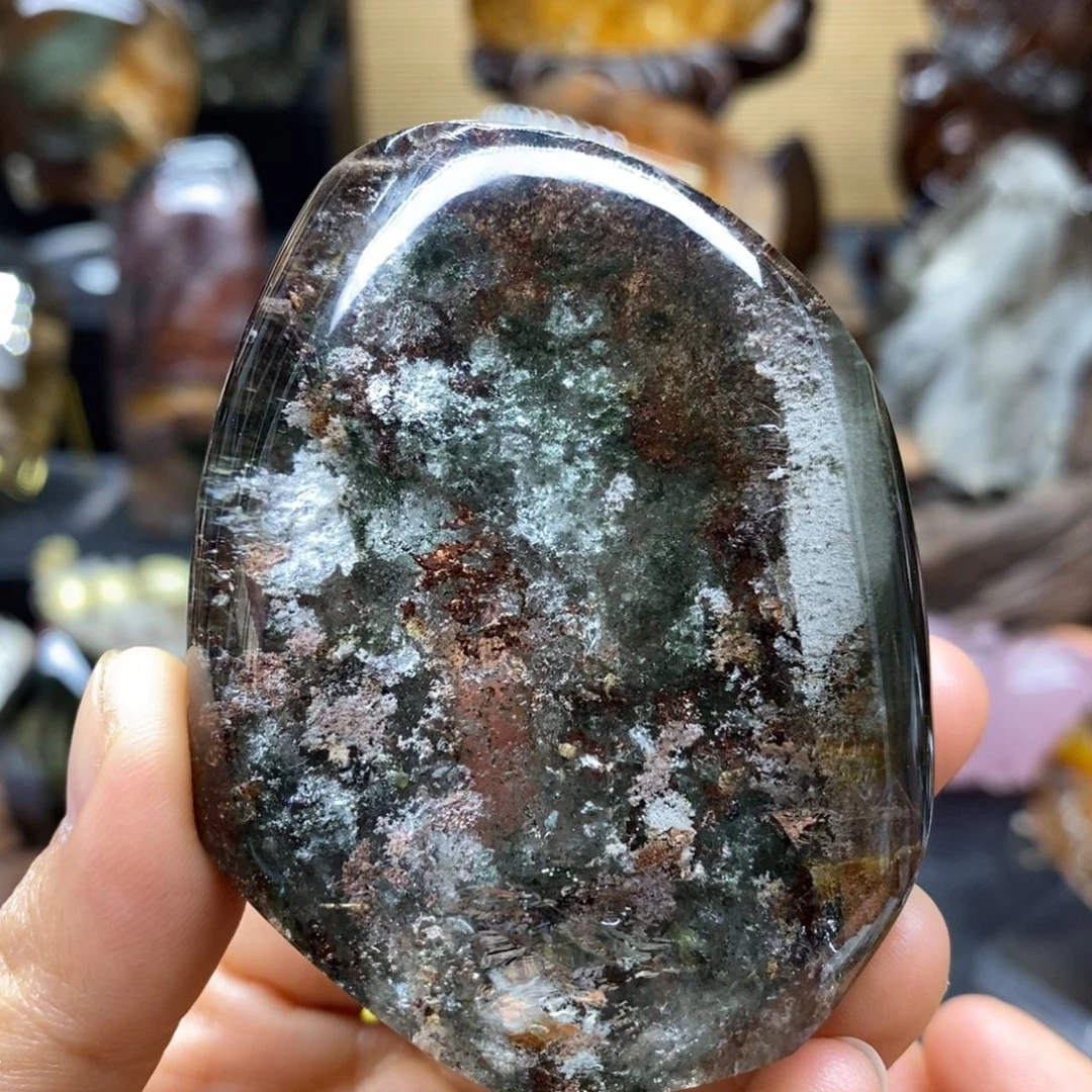 原石手把摆件未镶嵌水晶