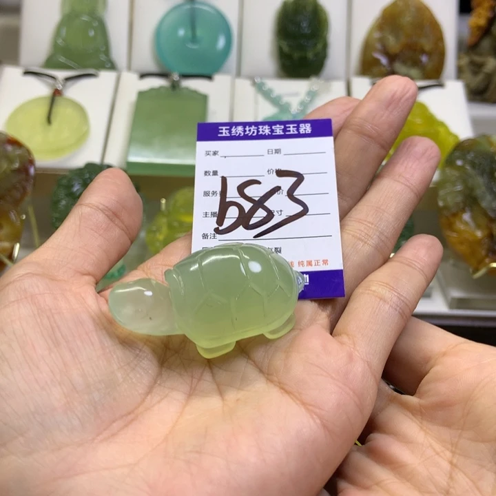 【闪购商品】未镶嵌蛇纹石玉颈饰淡**然