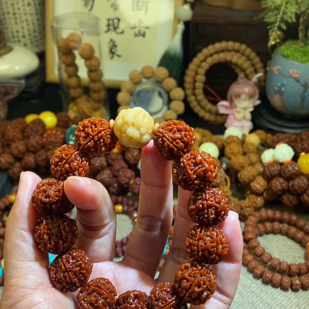 金刚菩提手串206玉化貔貅