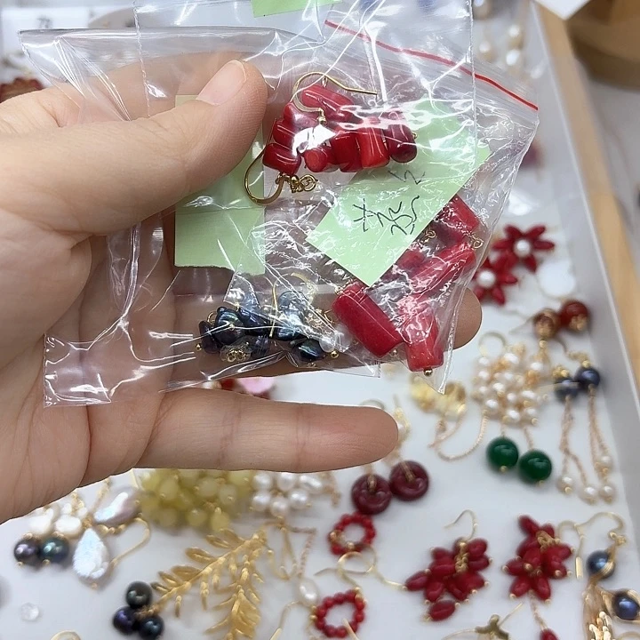 淡水珍珠发饰银S925镶嵌