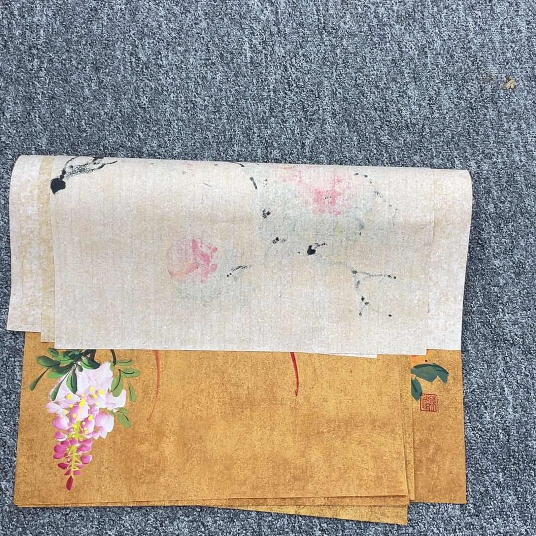 国画纯手绘字画宣纸