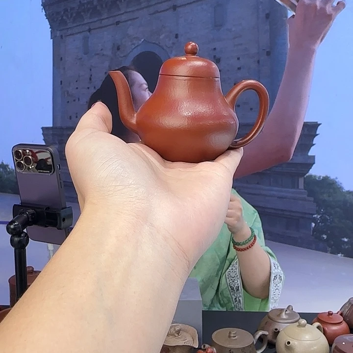 阿***心紫砂茶杯全手朱泥小思婷 85CC