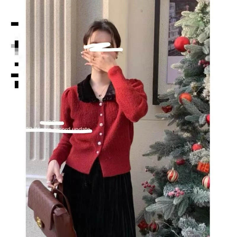 小妳XiaoNi———（冬款拼色毛衣1340421）