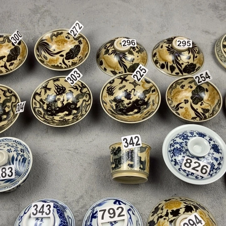 瓷片手工手绘手工制作