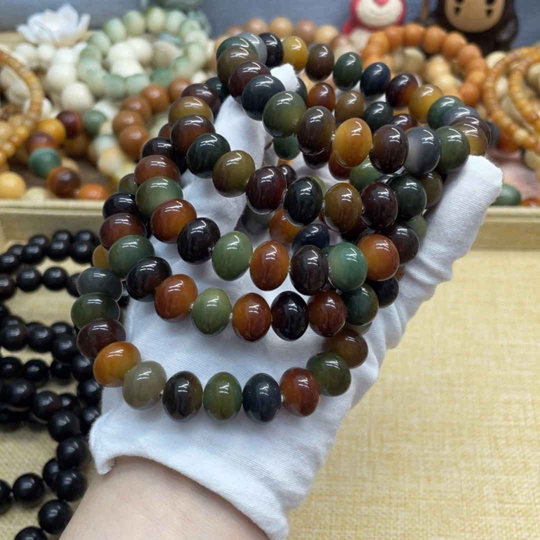 菩提根/象牙果吊坠13+水磨浓郁算盘福利一锅638