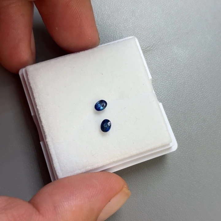 蓝宝石裸石裸石1对
