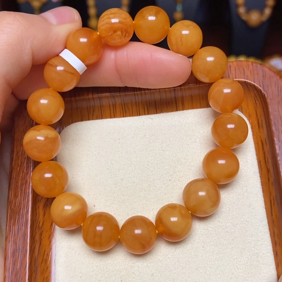 【闪购商品】蜜蜡手链未镶嵌手串