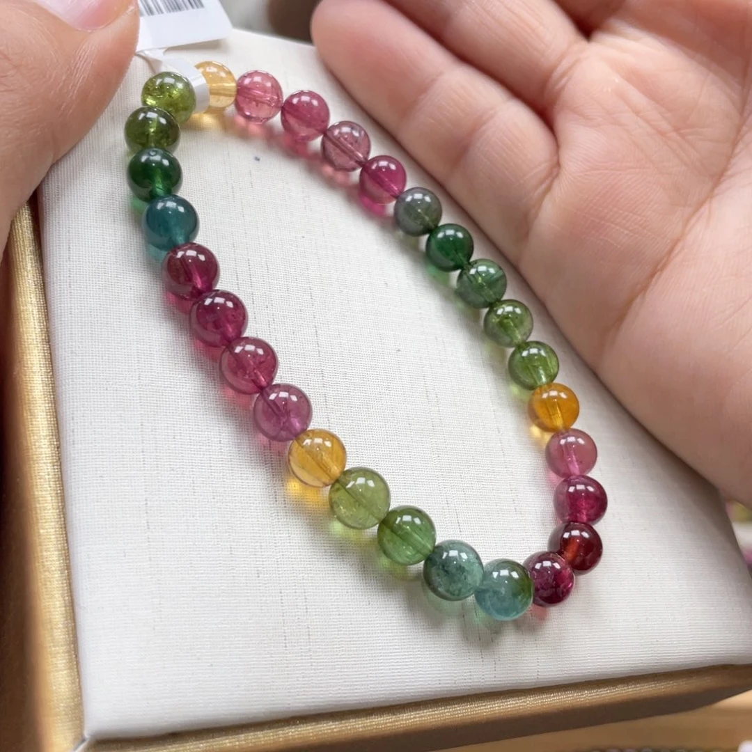 未镶嵌碧玺手串6.3mmmmmmmmmmmm