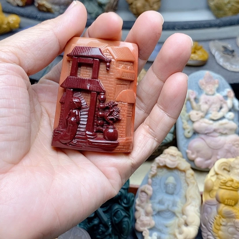 【闪购商品】定制石英质玉吊坠未镶嵌