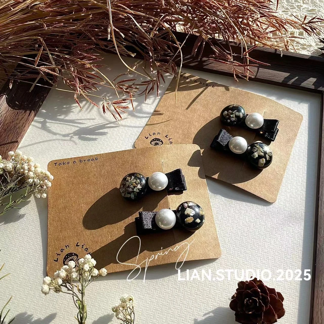 深海来信 全店凑满19.9包邮 Lian家原创 鸭嘴夹 A-092