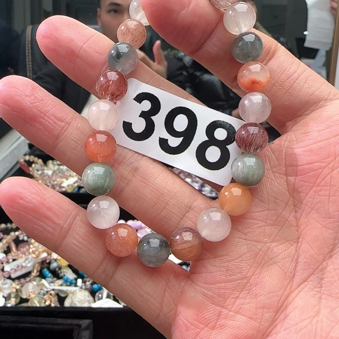 水晶手链未镶嵌兔毛398