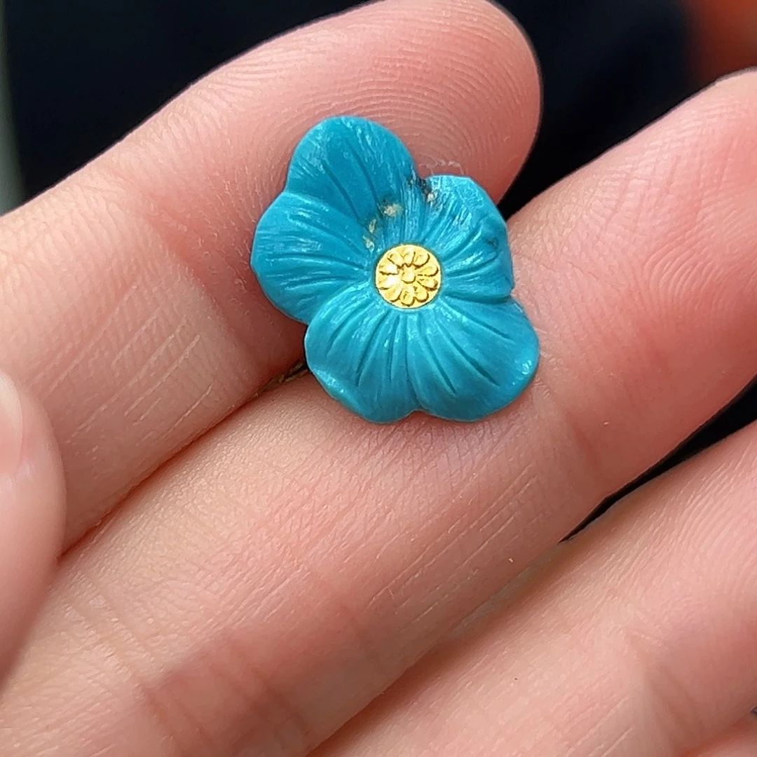 绿松石珠宝奇石未镶嵌