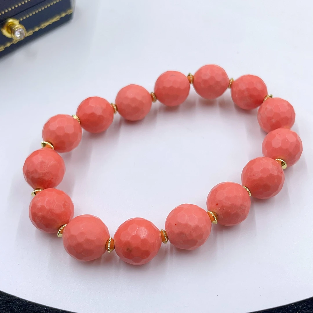 4741 粉色珠珠手串多样性发货