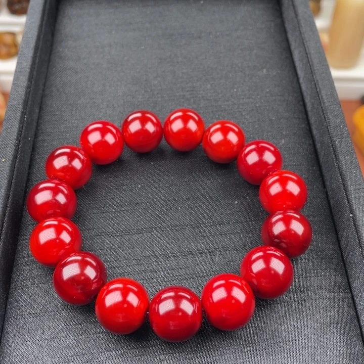 驼骨手串/手链牦牛角圆珠14