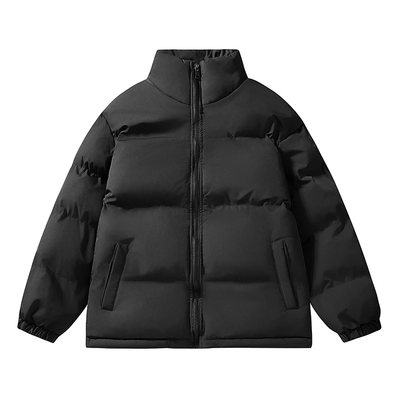 【央广购物】立领棉服男女同款冬季加厚棉衣面包服宽松外套-8862