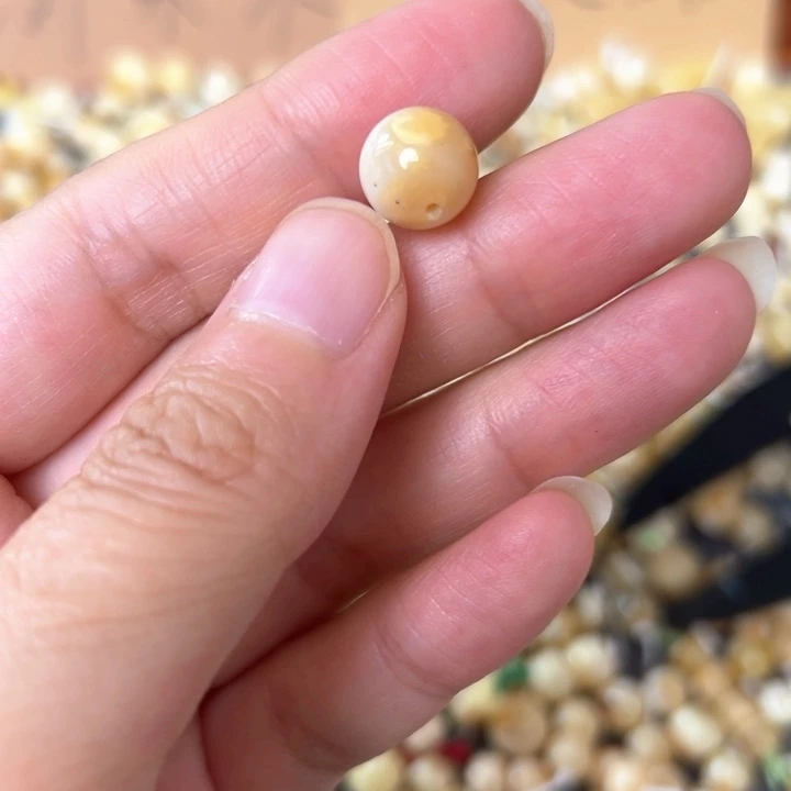 裸石蜜蜡未镶嵌10mm一个