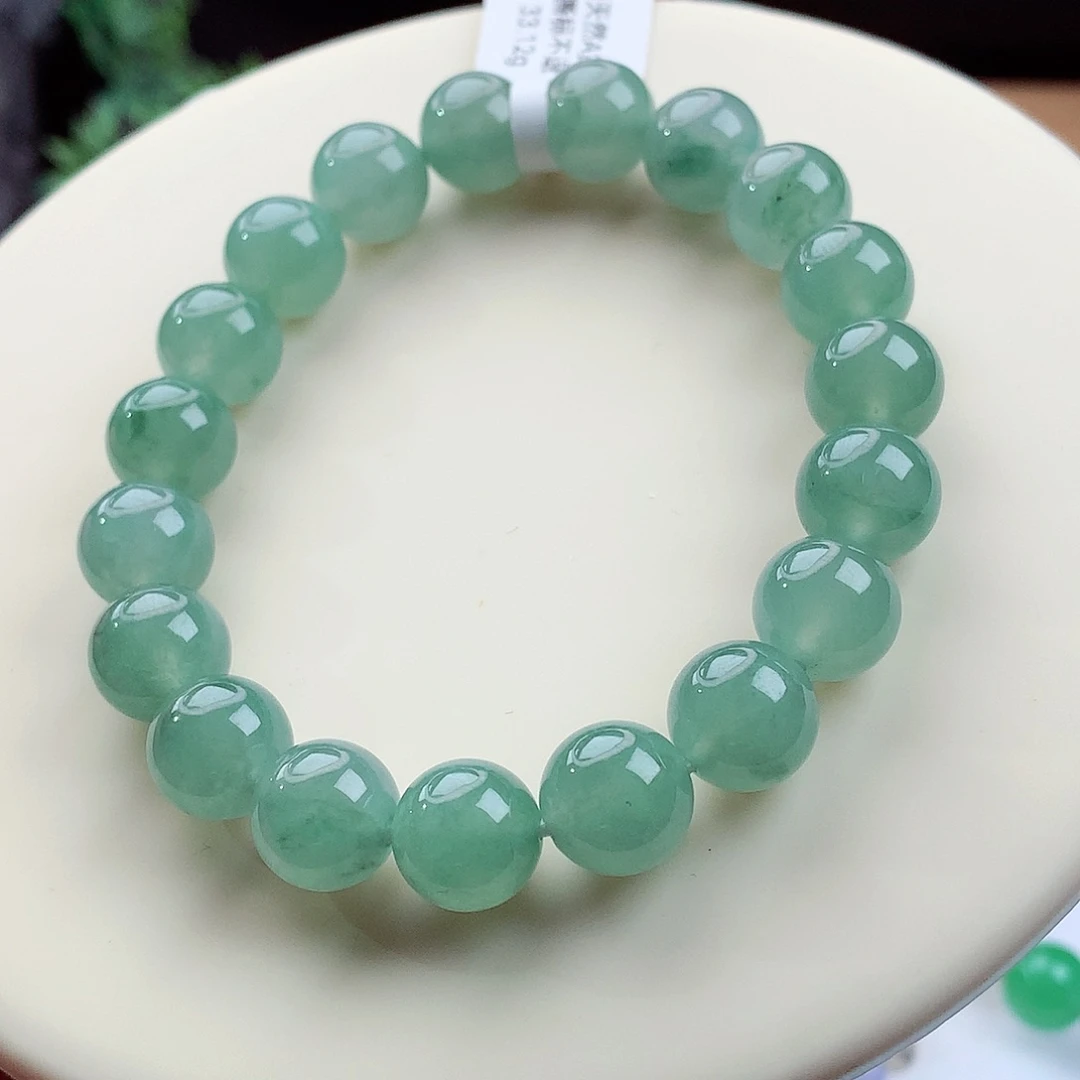 未镶嵌手链翡翠卡10mm