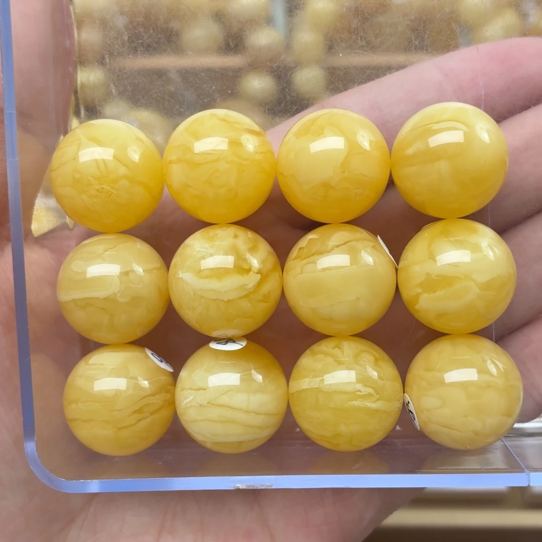 裸石琥珀未镶嵌蜜蜡18+