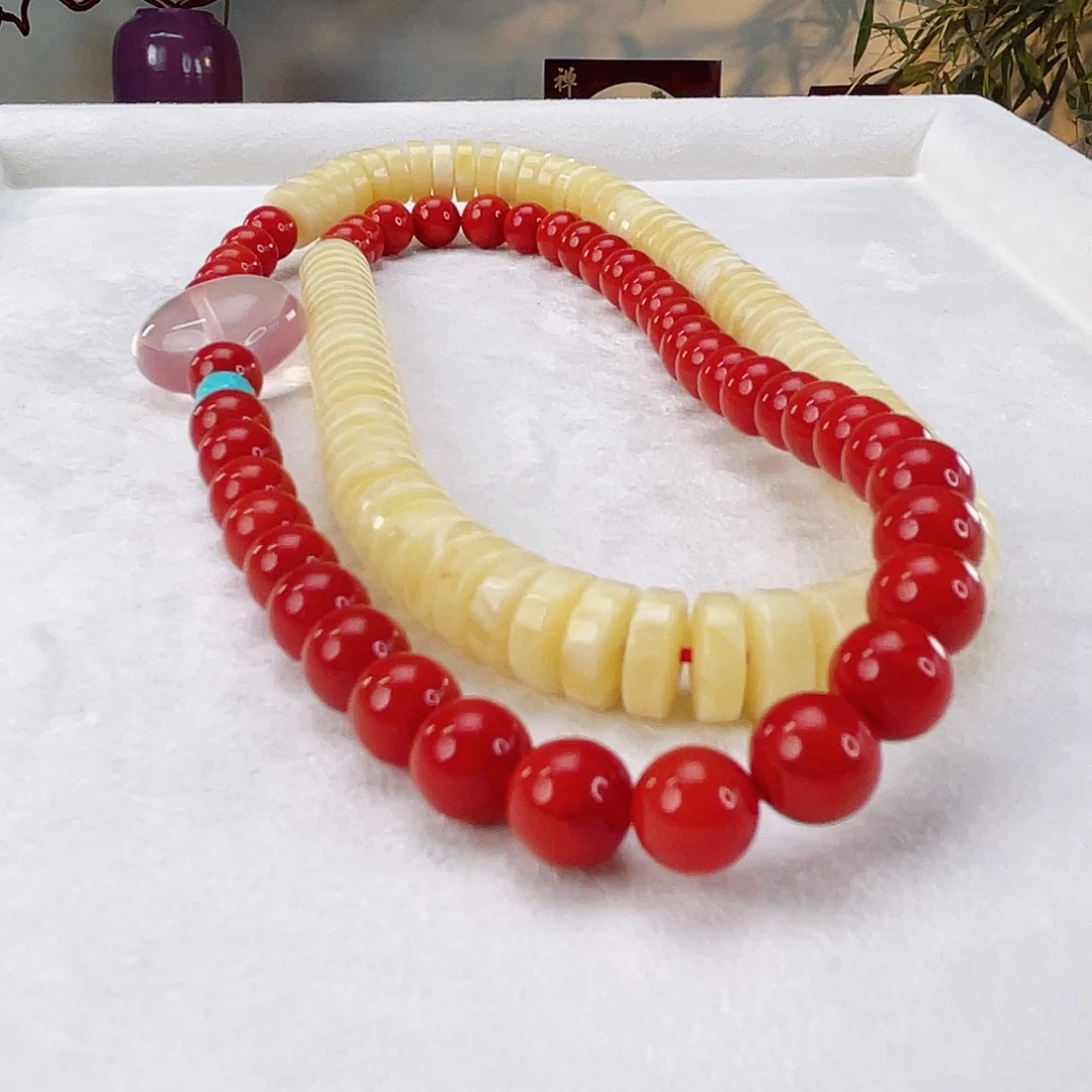 南红玛瑙颈饰未镶嵌南红