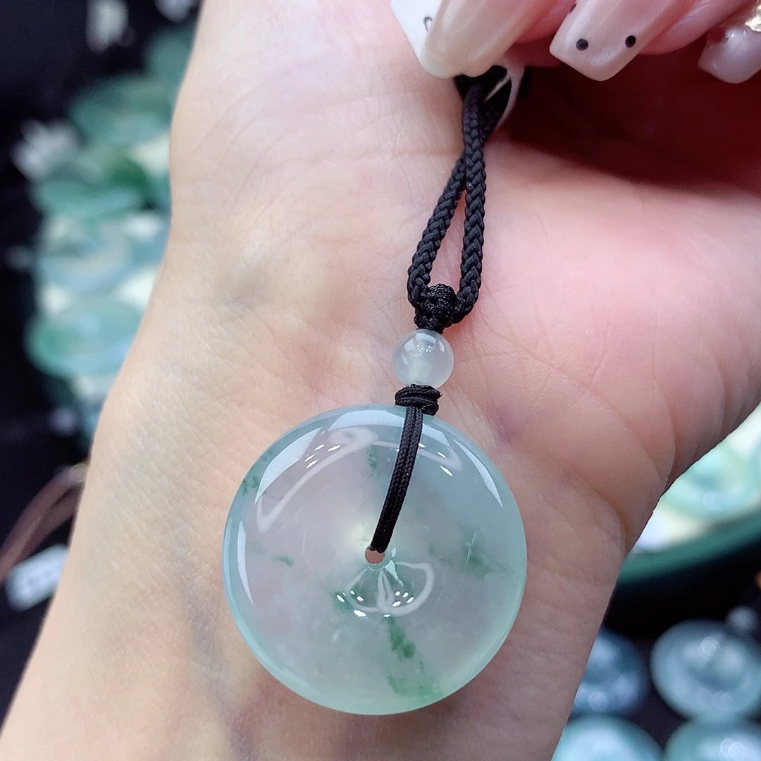 颈饰未镶嵌翡翠编号23尺寸24.2/6.9