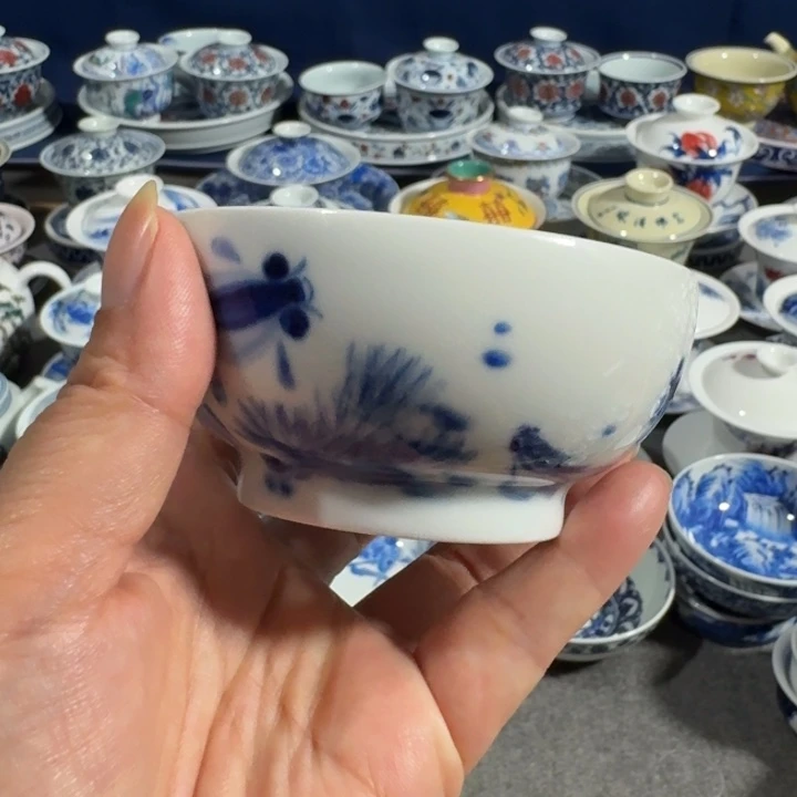 景德镇手工手绘杯