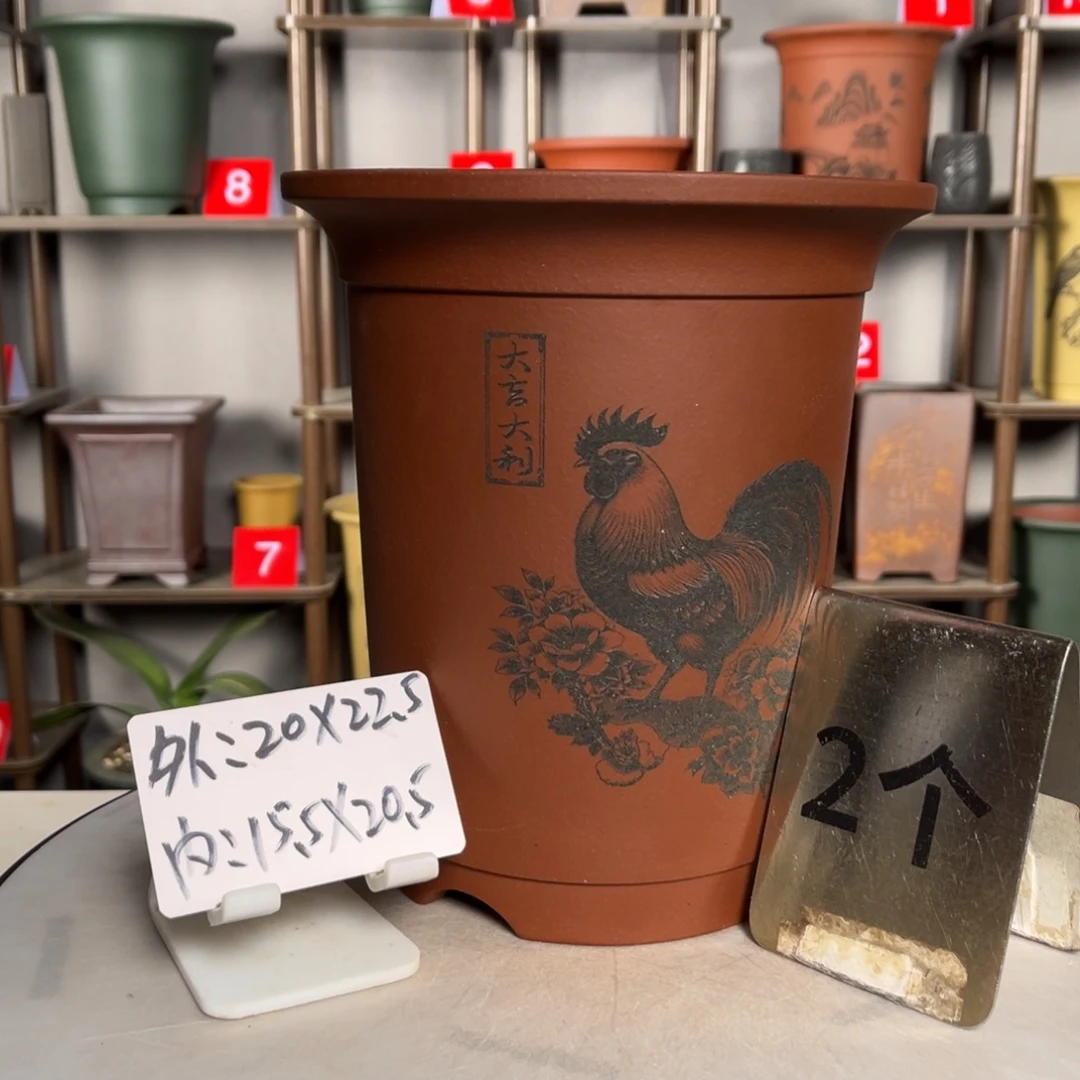 花盆紫砂紫砂花盆