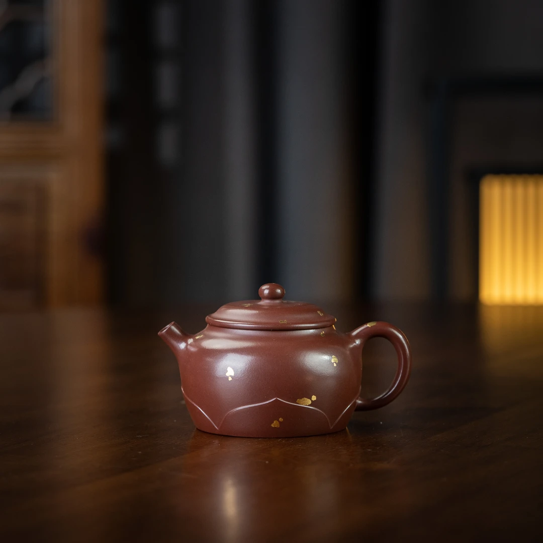 范家壶庄 水旦(洒金) 徐美华 大生龙血砂 190cc紫砂壶