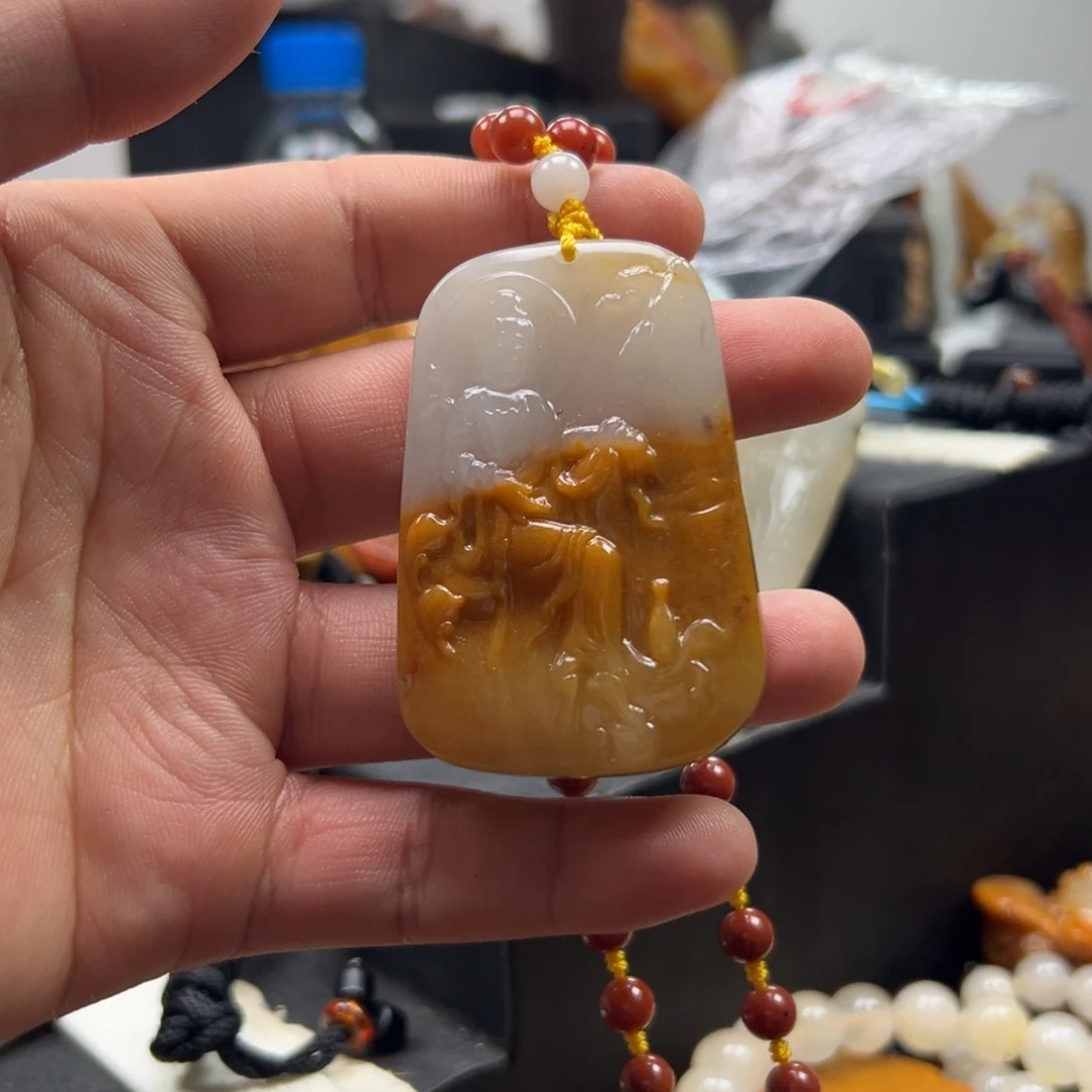 石英质玉（黄龙玉）未镶嵌多选发其一