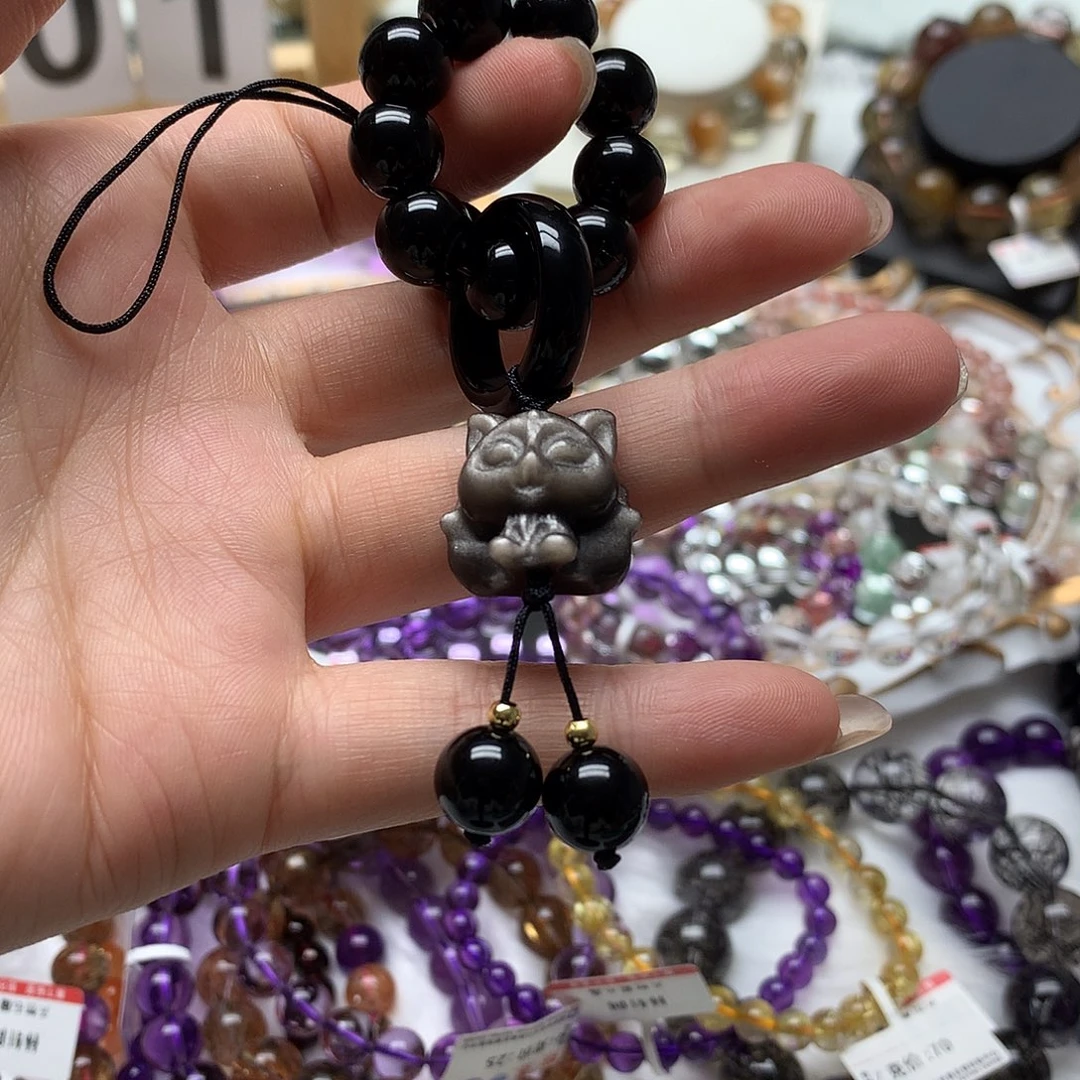 蓝***馨手链未镶嵌水晶手链