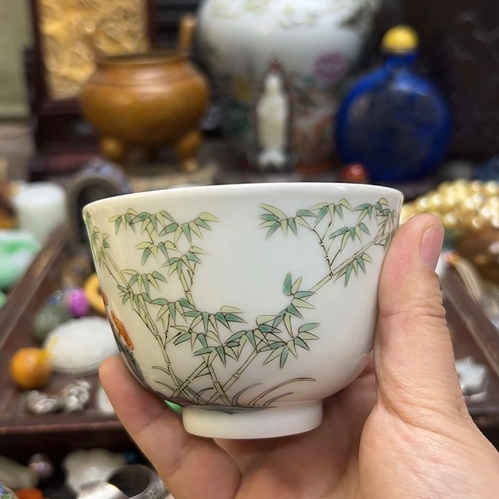 摆件木***^瓷杯！紫砂壶