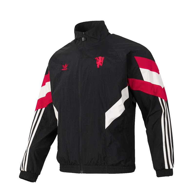 【流光风】阿迪达斯梭织夹克男女装25曼联足球运动休闲外套IS6525