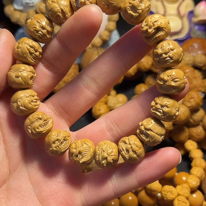 橄榄核手串/手链猴头精工恶僧