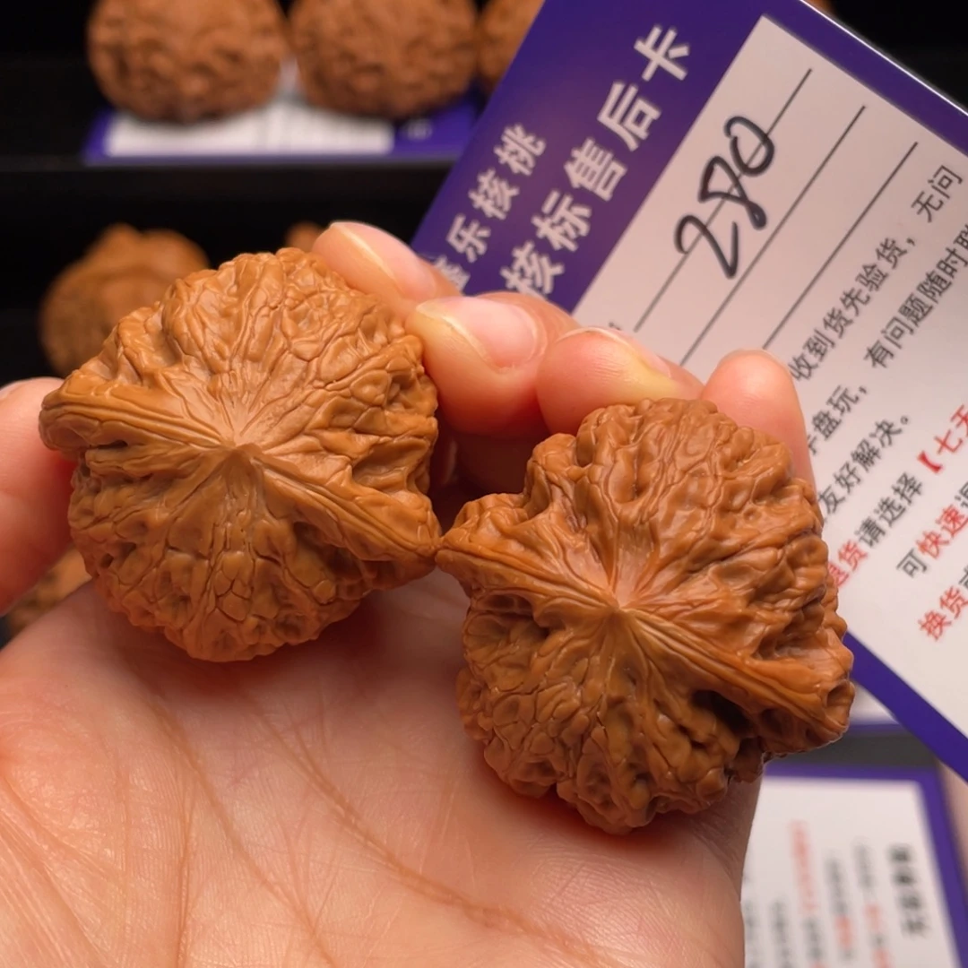 把件文玩核桃铁锤美女39加