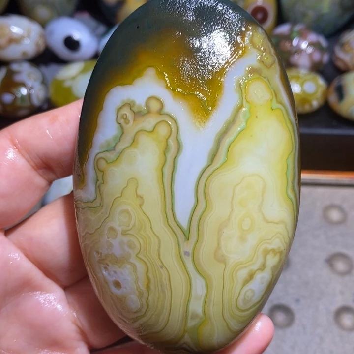 未镶嵌玛瑙/玉髓珠宝半成品9