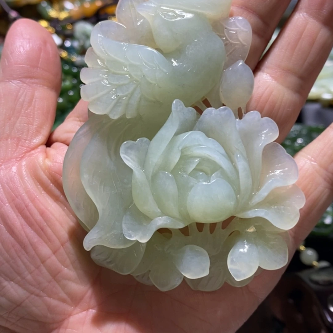 【闪购商品】岫玉毛衣链未镶嵌