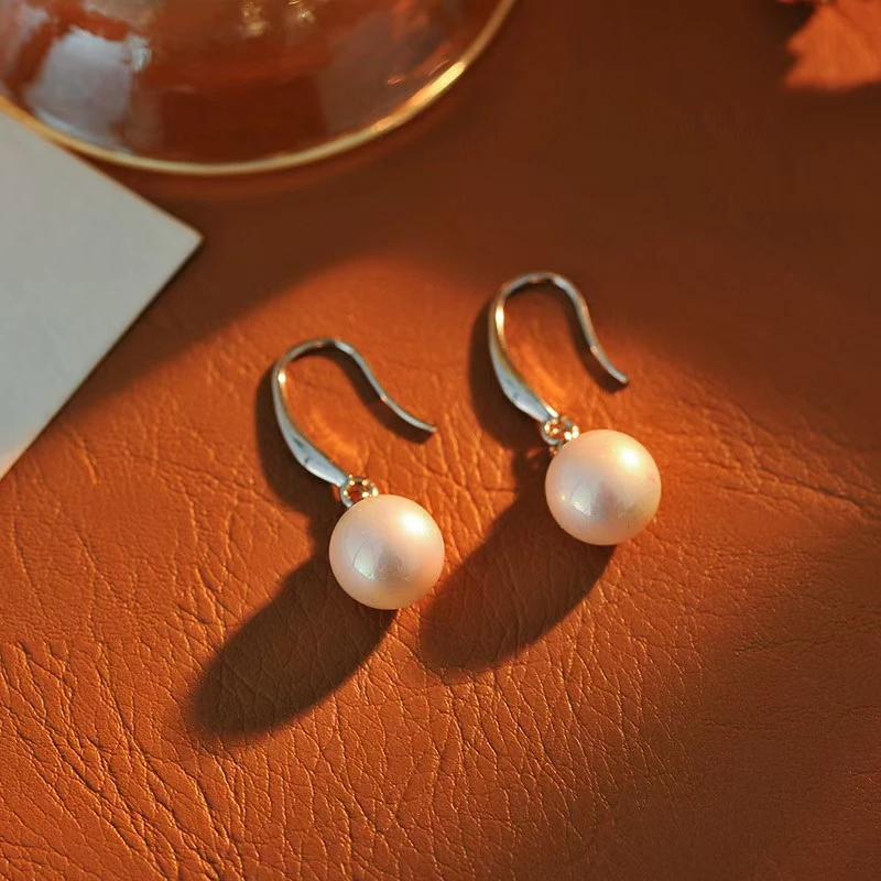 铜合金耳饰 e107---新款潮流耳钩女中长款百搭