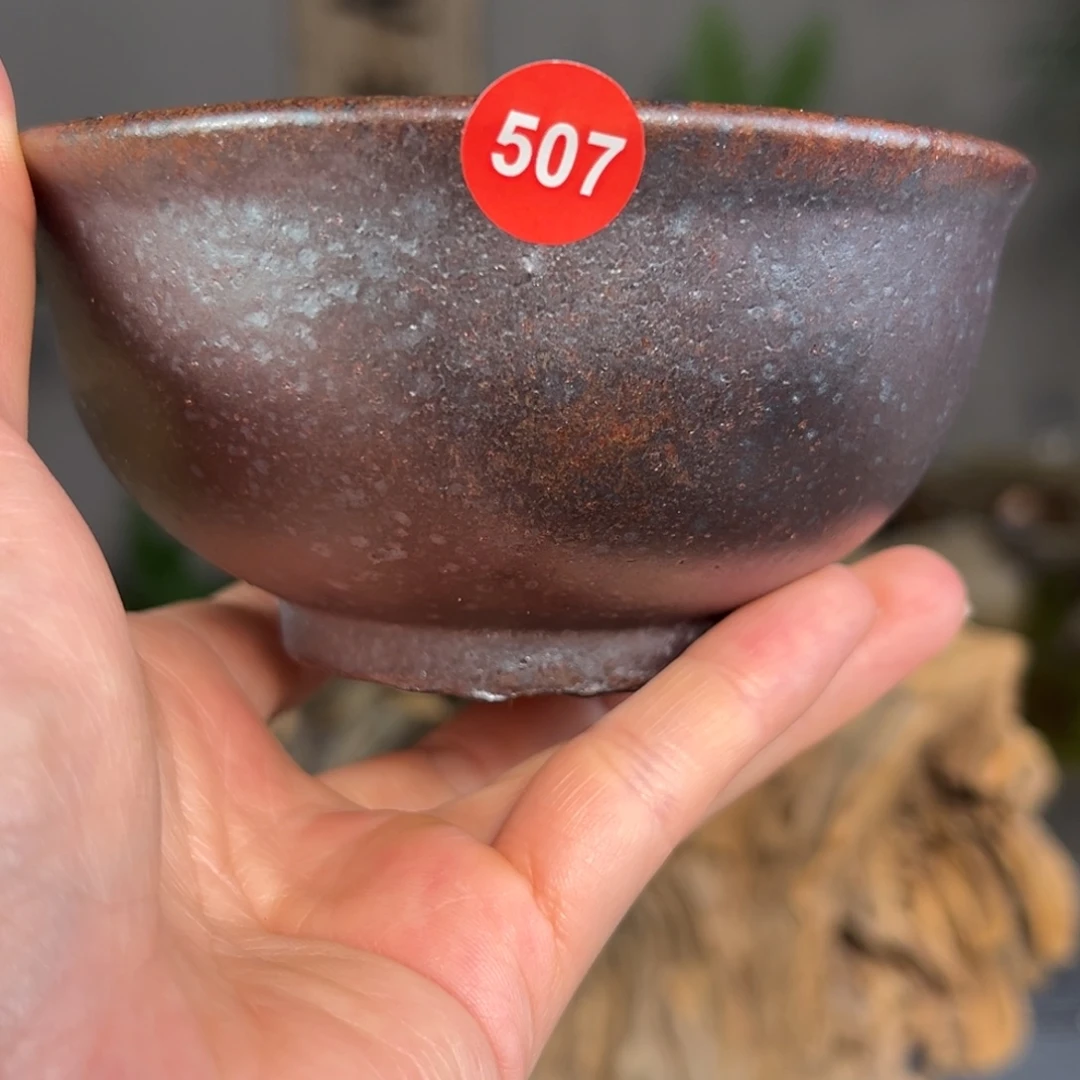 杯507柴烧主人杯紫砂桃花砂
